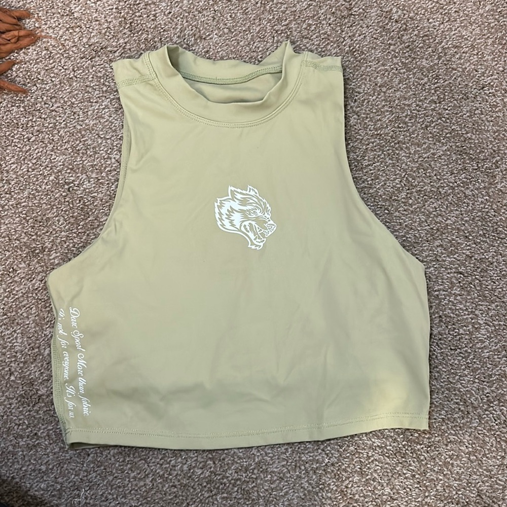 Darc sport tank top- light green-